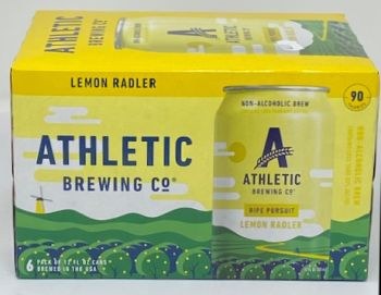 Athletic Brewing Ripe Pursuit Lemon Radler -Non Alcoholic